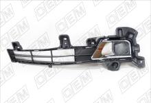 Решетка в бампер нижняя левая Toyota Land Cruiser 200 (2007-2021)