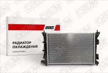 Радиатор охлаждения ДВС Hyundai Solaris 1 (2011-2017)