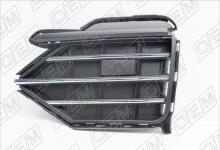 Решетка в бампер нижняя правая Volkswagen Touareg 3 (2018-нв)